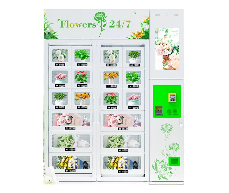 FLOWER VENDING MACHINES